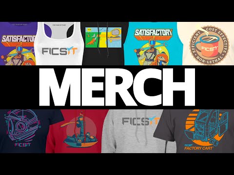 Official Satisfactory MERCH!