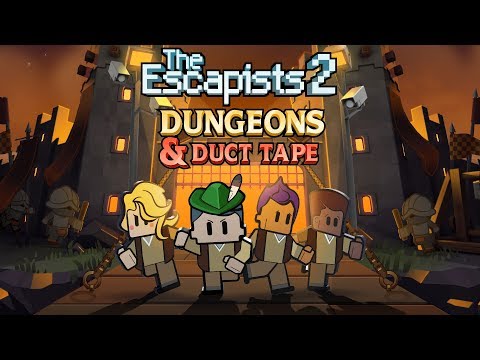 The Escapists 2 - &quot;Dungeons &amp; Duct Tape&quot; Launch Trailer (Steam, PS4, Xbox One)