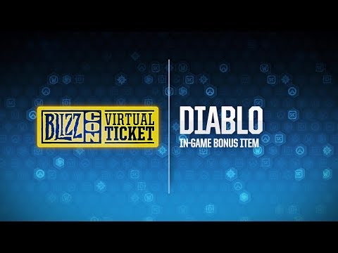 BlizzCon 2018 Virtual Ticket - Diablo: In-Game Item Reveal