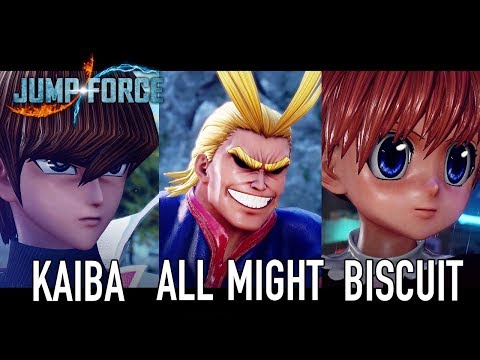Jump Force – PS4/XB1/PC – Seto Kaiba, All Might, Biscuit Krueger DLC