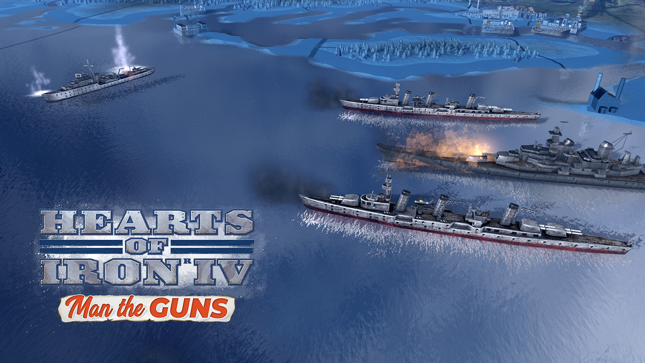 Hearts of Iron 4 Man the Guns