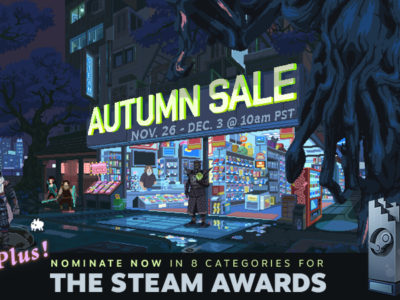 Last chance for the Steam Autumn Sale & Steam Awards nominations!