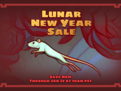 The 2020 Lunar New Year Sale has begun—and the Emperor’s Great Race is on!