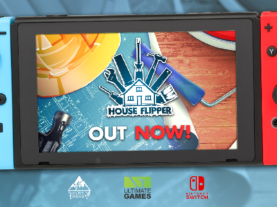House Flipper has just arrived on Nintendo Switch with a 15% release discount!