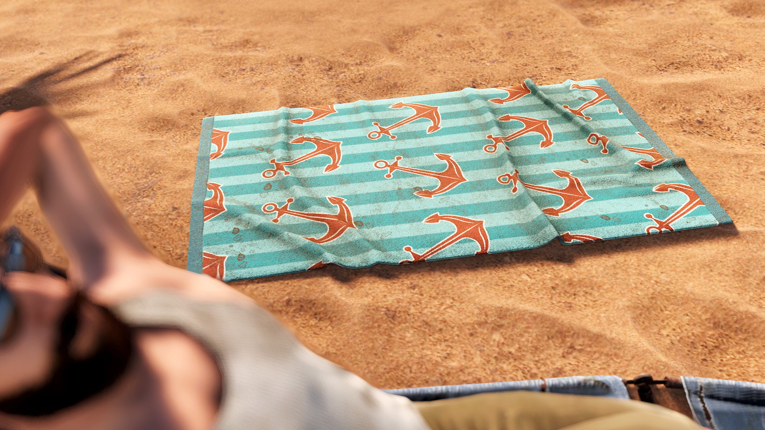Полотенце раст. Раст DLC "Sunburn". Rust - Sunburn Pack. Пляжное ДЛС раст. Спальник полотенце раст.